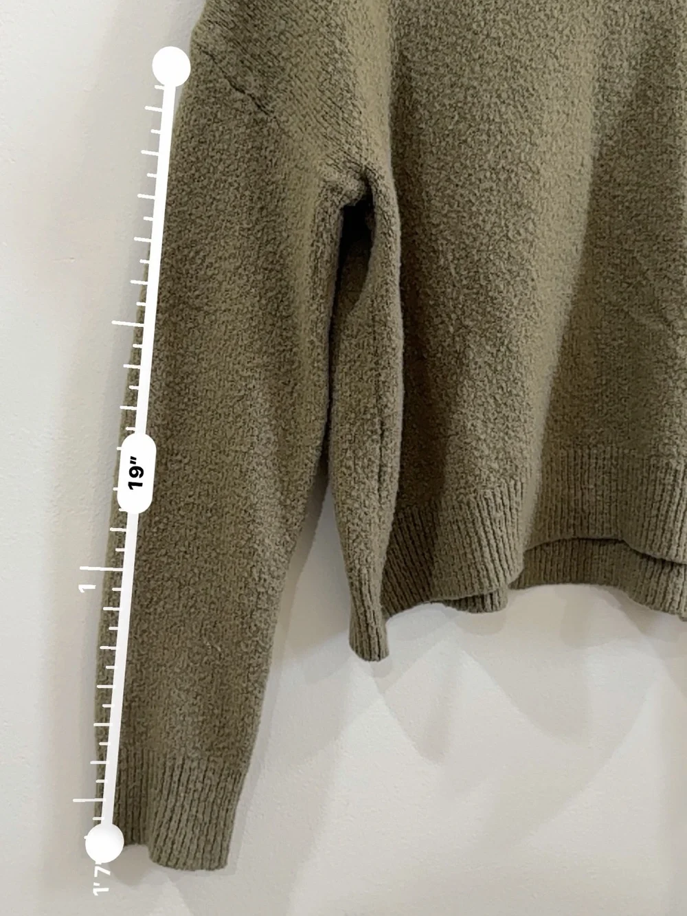 Olive Crewneck Sweater